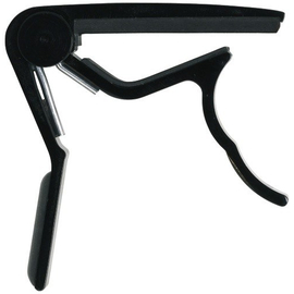 Каподастр GEWA Fire&Stone Каподастр стиля D, для классической гитары Классическая гитара, алюминиевый, черный 530.397