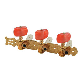 Механика GEWA Fire&Stone Классическая гитара 4/4 Янтарные ручки 545.324