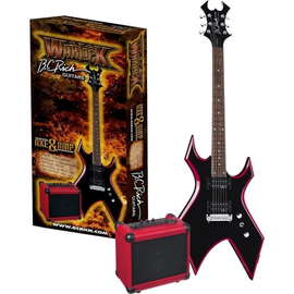 Комплект из гитары и усилителеля   Red Bevel Warlock WGREBKPK