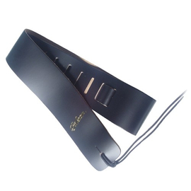 Ремень Gibson ASGG-L010 SOFT LEATHER 2 1/2' STRAP - BLACK