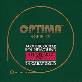 Струны для акустической гитары Gewa Optima Gold Strings 667.337