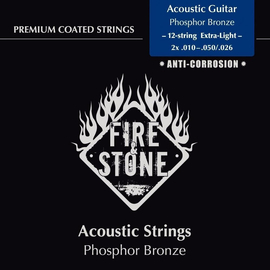 Струны для акустической гитары GEWA Fire&Stone Extra Ligh 665.640