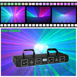 Лазер LanLing L2500RGBB Four Lens Red:100mW+ Green:50mW+Blue:150+150mW