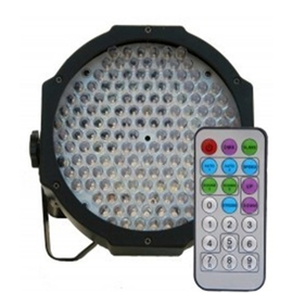 Пар New Light NL-1239B LED FLAT PAR LIGHT 154*10mm, пульт с ИФ ДУ, черный