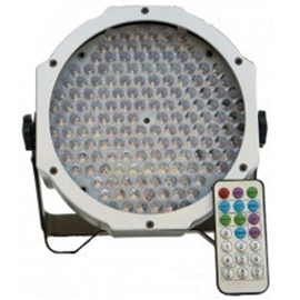 Пар New Light NL-1239S LED FLAT PAR LIGHT 154*10mm, пульт с ИФ ДУ, серебристый