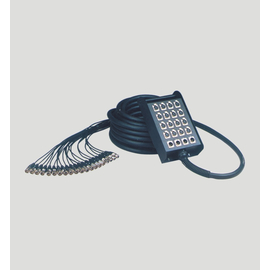 Мультикор Kaifat SBL103-20M, 12 каналов XLR, 4 возврата XLR, длина 20м