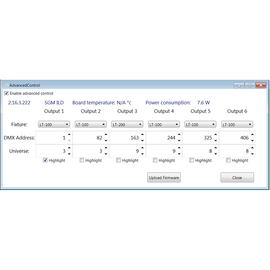 Преобразователь ARTNET-8 DMX  70070207