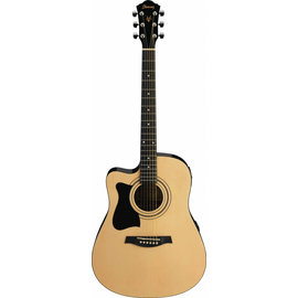 Леворукая электроакустическая гитара IBANEZ V72LECE NT