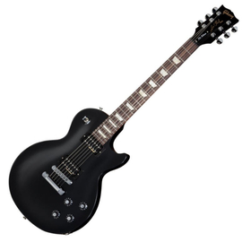 Электрогитара GIBSON LES PAUL TRIBUTE 70's EBONY VINTAGE GLOSS CHROME HARDWARE