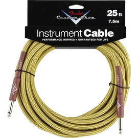 Инструментальный кабель FENDER CUSTOM SHOP PERFORMANCE CABLE 25' TW