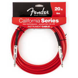 Инструментальный кабель FENDER CALIFORNIA INSTRUMENT CABLE 20' CAR