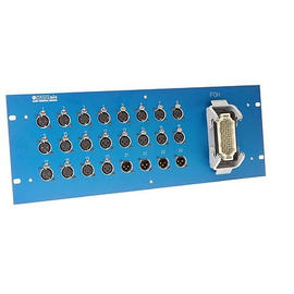 Коммутационная панель Klotz 19" 20/4H1G XLR/Harting