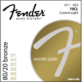 Струны FENDER 70CL