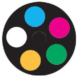 Колесо цветосинтеза MARTIN SPARE YELLOW WHEEL W TIMING PULLEY MAC600