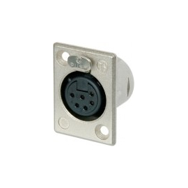 Разъём Neutrik NC6FP-1