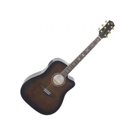 Электроакустическая гитара SX DG28CE/BKS