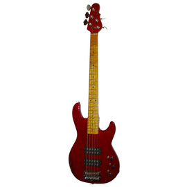Гитара G&L L2500 FIVE STRINGS (Clear Red. Maple) - 1543/1929 2770
