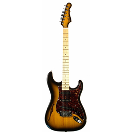 Гитара G&L S500 Semi-Hollow (2-Tone Sunburst Sunburst.3-ply Tortoise Shell. maple) - 1745/2182 4295
