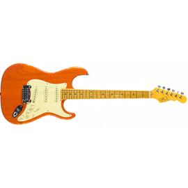 Гитара G&L LEGACY (Clear Orange.3-ply Vintage Creme. maple) без крашеного пера- 1237/1546 4280
