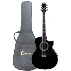 Электроакустическая гитара Crafter GAE 8/BK (W/SB-DG)