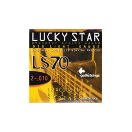 Струны для акустической гитары GALLI Lucky Star LS70 (10-47) 12 String Medium