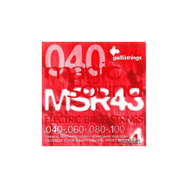 Струны для бас-гитары GALLI Magic Sound MSR43 (40-100) Stainless Steel Regular
