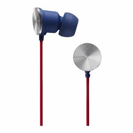 Наушники Nixon WIRE 3 BUTTON MIC SILVER/NAV