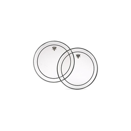 Двойной прозрачный пластик REMO PINSTRIPE 14" CLEAR PS-0314-00