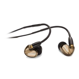 Triple Driver Earphone w/detachable cable and formable wire SHURE SE535-V 210504