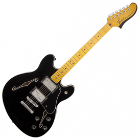 Полуакустическая гитара FENDER STARCASTER MN BLK 024-3102-506