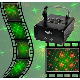 Лазер LanLing L6E32RG 8 Gobo Twinkling RG 150mW