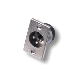 Разъем XLR male (папа) панельный Roxtone RX044M