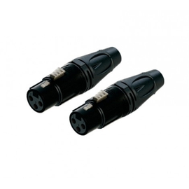 Разъем XLR female (мама) Roxtone RX3F-BG