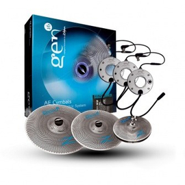 Набор электронных тарелок для барабанов ZILDJIAN GEN16 AE 368 DS