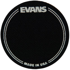 Кик пэд для бас-барабана круглый EVANS EQPB1 EQ PATCH BLACK SINGLE