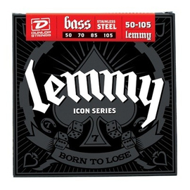 Струны для бас-гитары LEMMY SIGNATURE (50-105) DUNLOP LKS50105