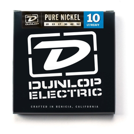 Струны для электрогитары PURE NICKEL LT/HEAVY 10-52 DUNLOP DEK1052
