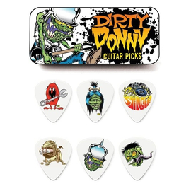 Медиаторы DUNLOP BL111T.60 DIRTY DONNY PICKS TIN 0.60