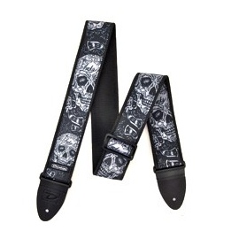 Гитарный ремень DUNLOP D3846DS DIAMOND SKULL