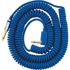 Гитарный витой кабель VOX Vintage Coiled Cable Blue 330004617000