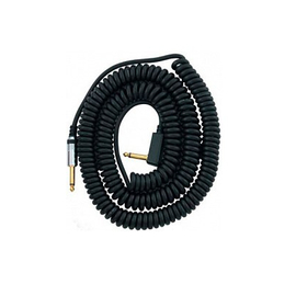 Гитарный витой кабель VOX Vintage Coiled Cable Black 330004613000