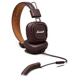 Наушники Marhsall MAJOR BROWN HEADPHONES ACCS-00161