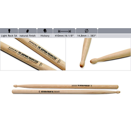 Барабанные палочки Rohema Natural Light Rock 5A