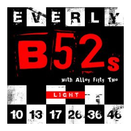 Струны для электрогитары EVERLY ELECTRIC  B-52S 10-46
