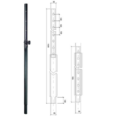 Стойка между колонками PLATINUM SSP2