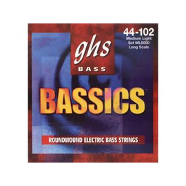 Струны для бас-гитары GHS ML6000