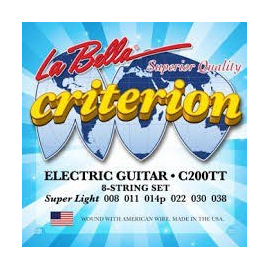 Комплект струн для электрогитары La Bella С200ТТ