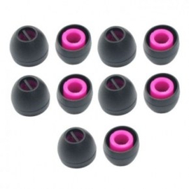 Амбушури SENNHEISER CX 980 / 980i silicone ear tips medium (5 pairs) - Black / White