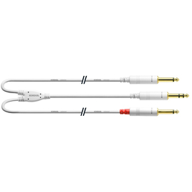 Кабель Y-адаптер CORDIAL CFY 1,5 VPP-LONG-SNOW