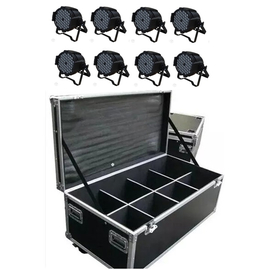 Комплект из 8 паров City Light CS-B077 LED PAR LIGHT 54*3W (RGBW) в кейсе